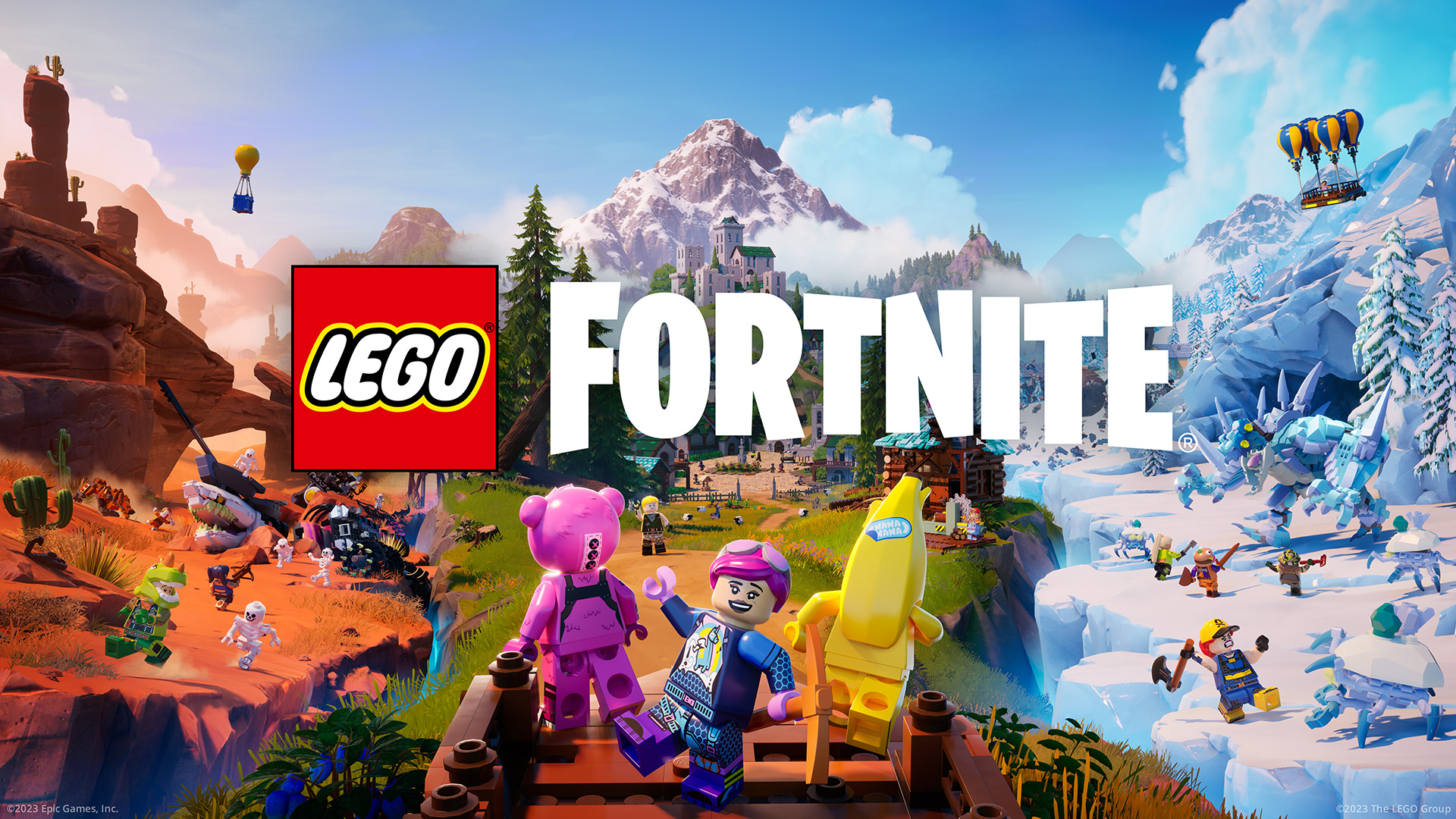 ДОБРО ПОЖАЛОВАТЬ В LEGO FORTNITE!